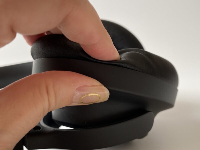 TRUEFREE HF-10のクッションの厚み