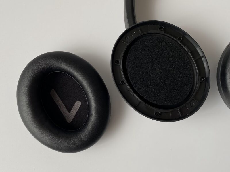 TRUEFREE HF-10 イヤーパッドを外した所